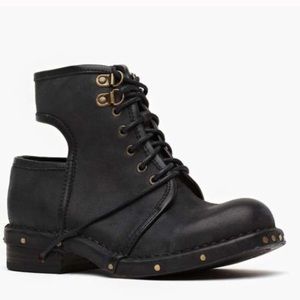 Jeffrey Campbell Rosie cut out combat boot